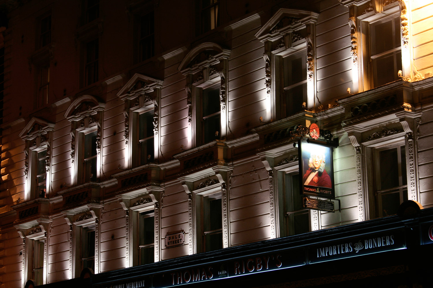 Liverpool Building Lighting